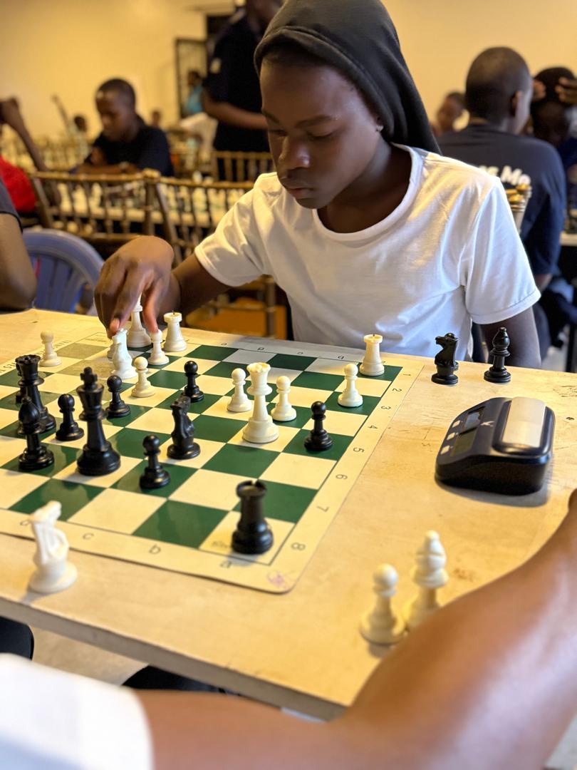 Students at chess competitions